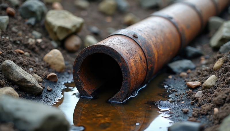 Sewer Line Leak Repair